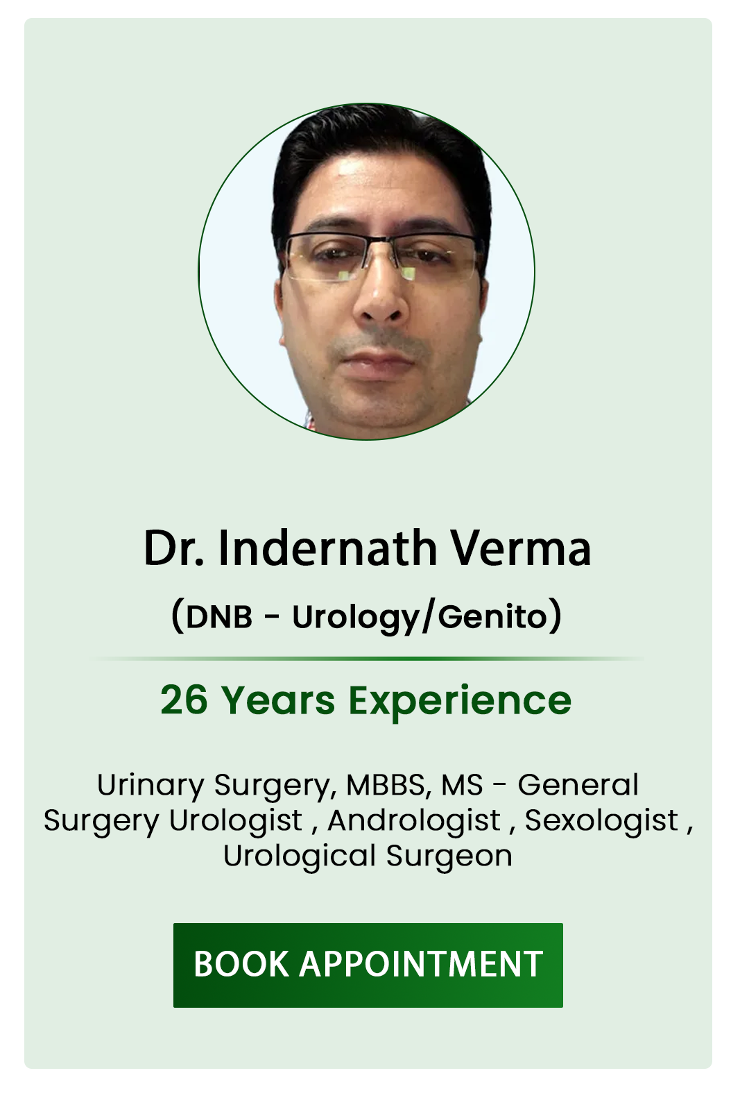 Dr. Indernath verma