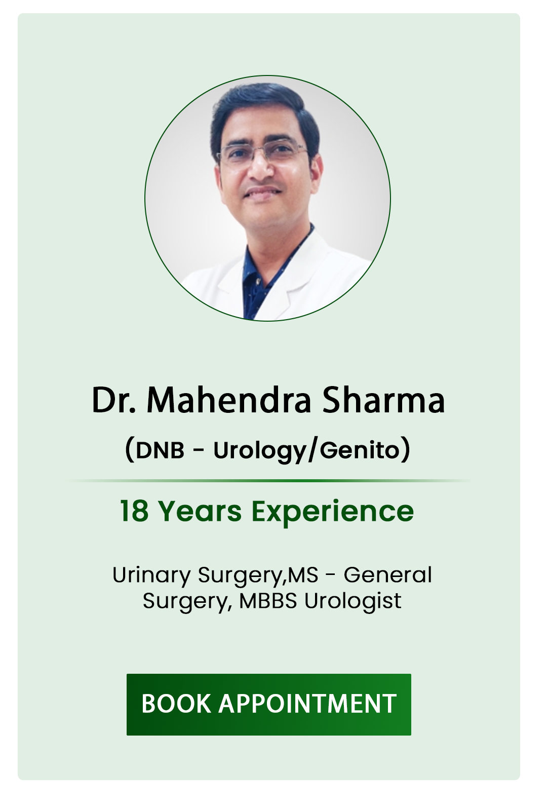 Dr. Mahendra Sharma